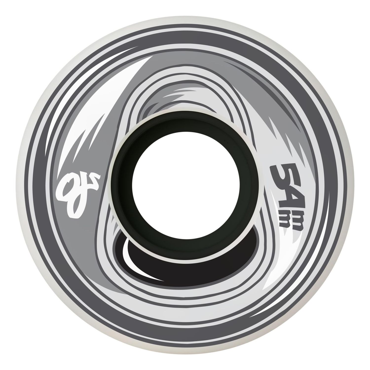 Oj Frozen Energy Keyframe White 54mm 92a, Size: 54mm