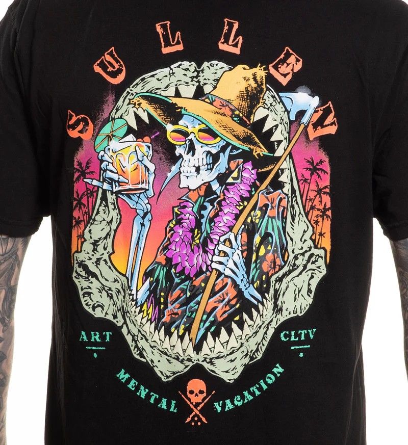 Sullen Premium Mental Vacay S/S Tee, Size: S