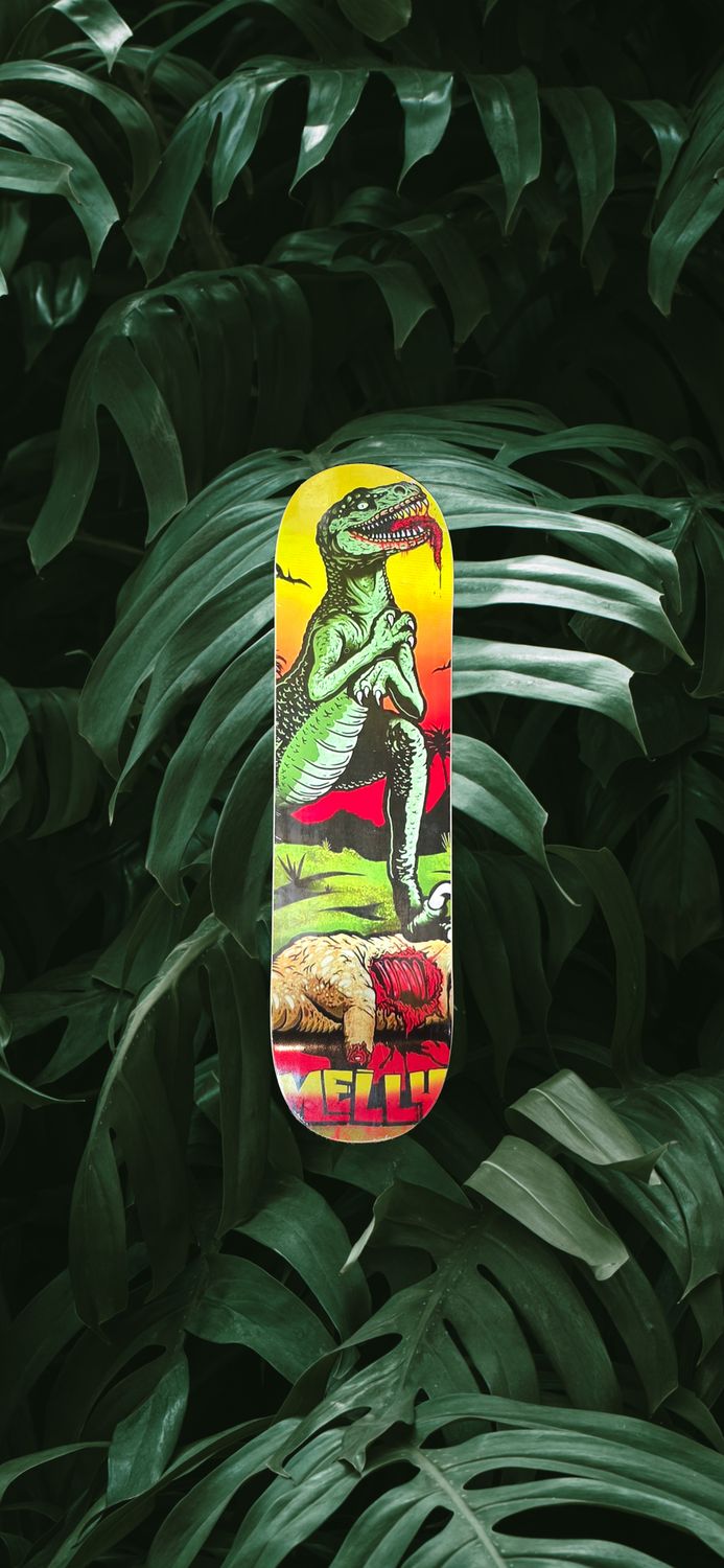 Melly Skate Special Deck, Size: 8.25, Color: Shredosaurus Rex