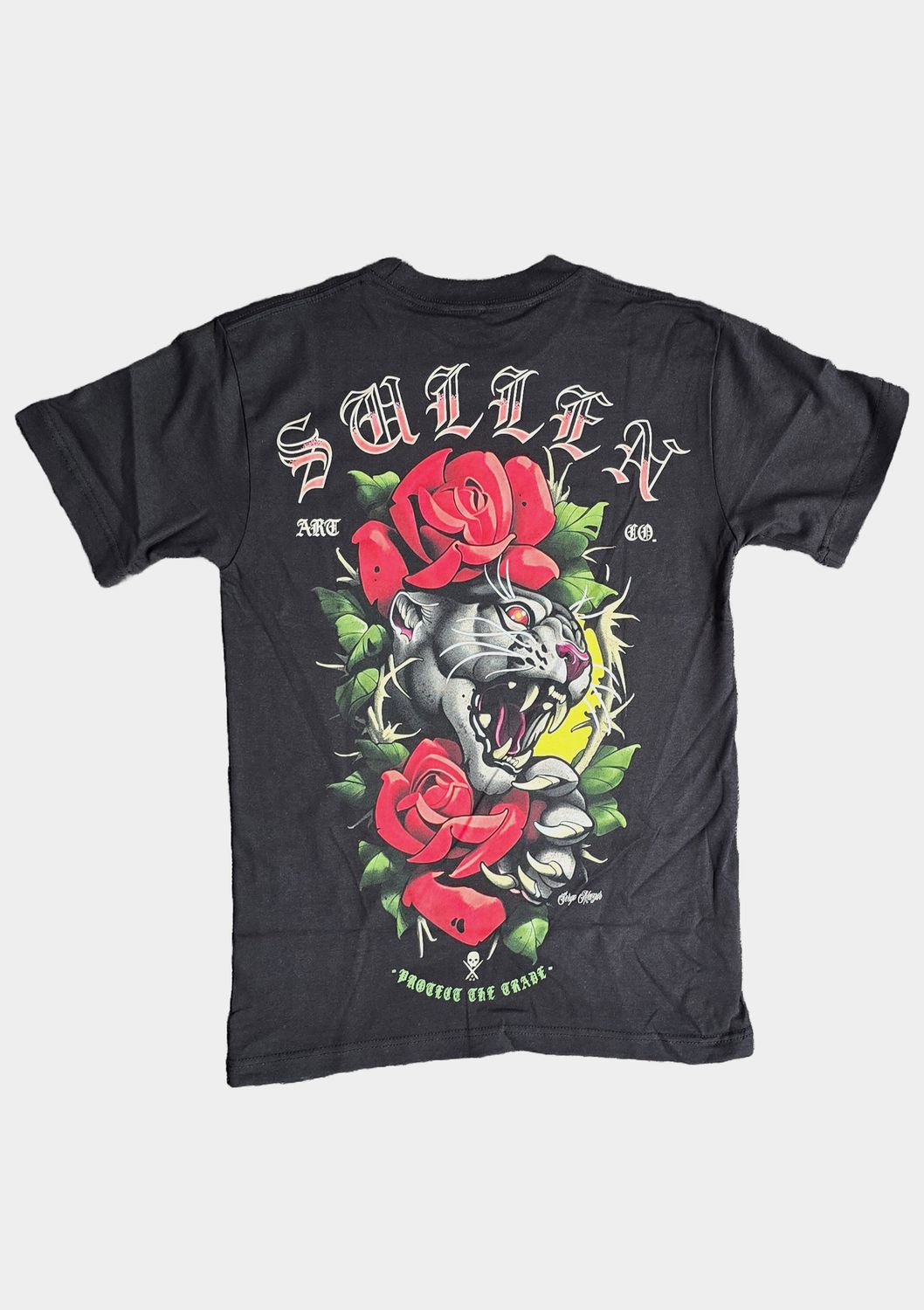 Sullen Puma S/S Tee - Black, Size: S