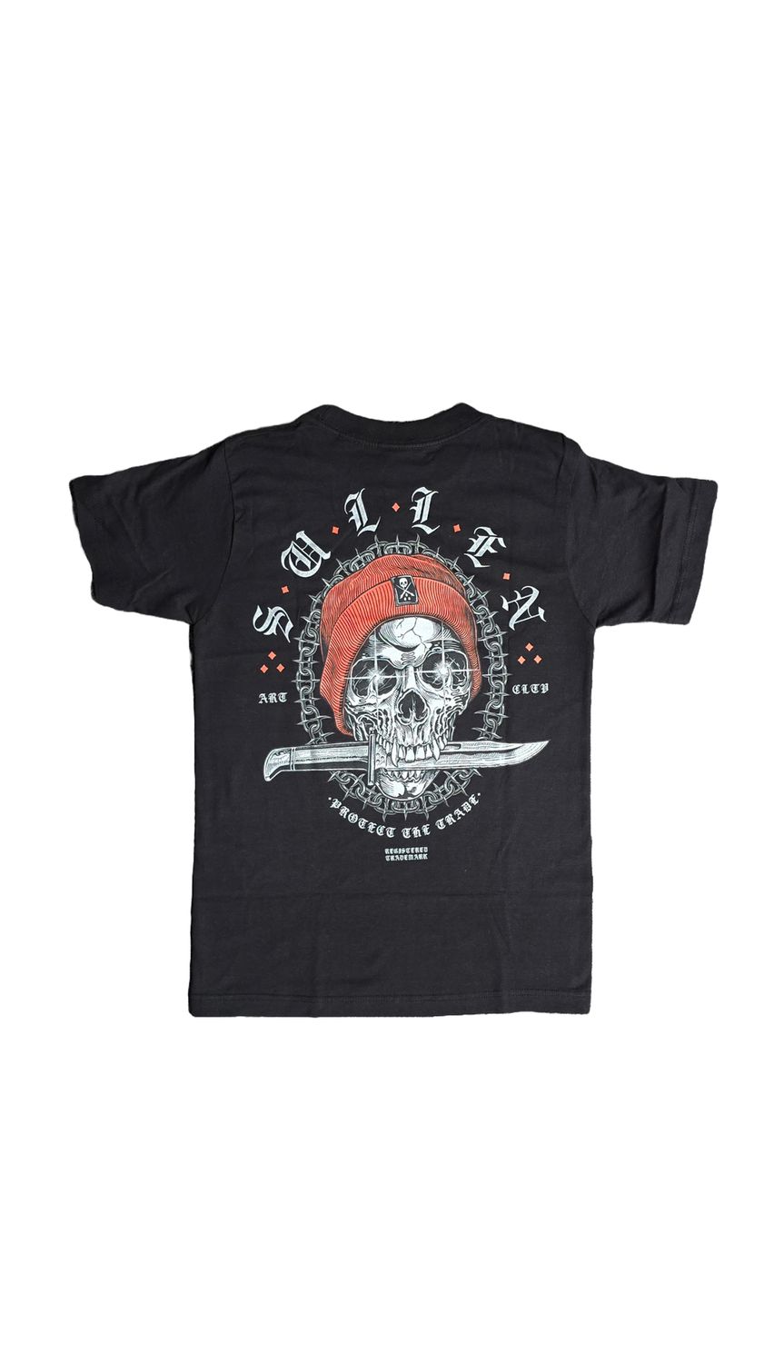 Sullen Heist S/S Tee - Black, Size: S