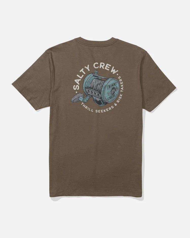 Salty Crew Reel Good SS Tee, Size: S