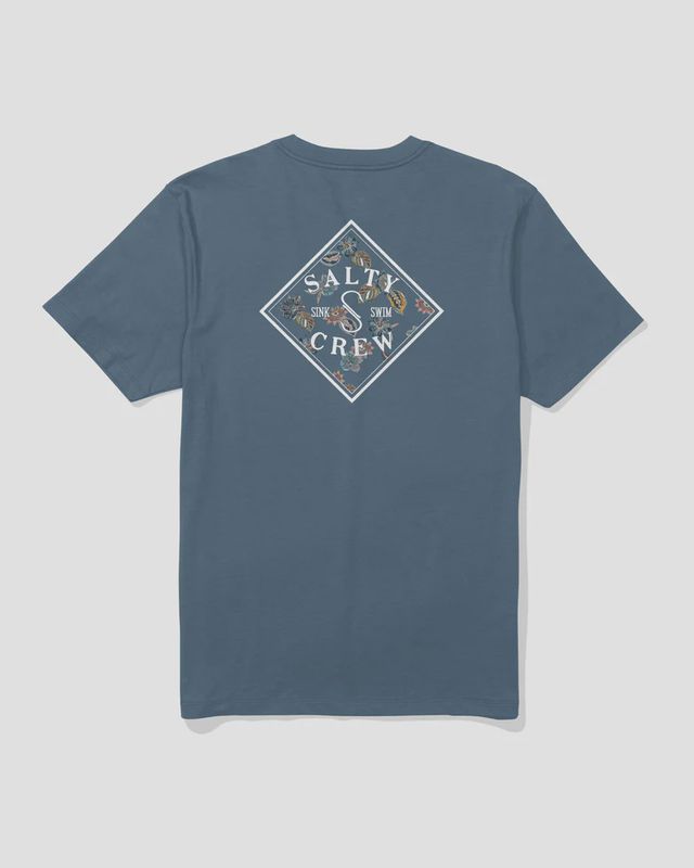 Salty Crew Tippet Fill SS Tee Slate