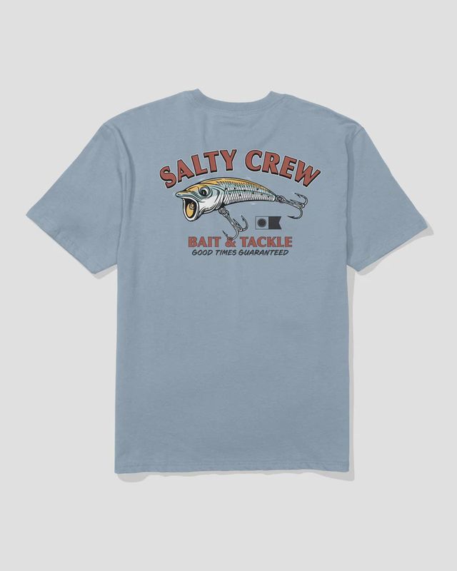Salty Crew Snag It SS Tee Blue Frog