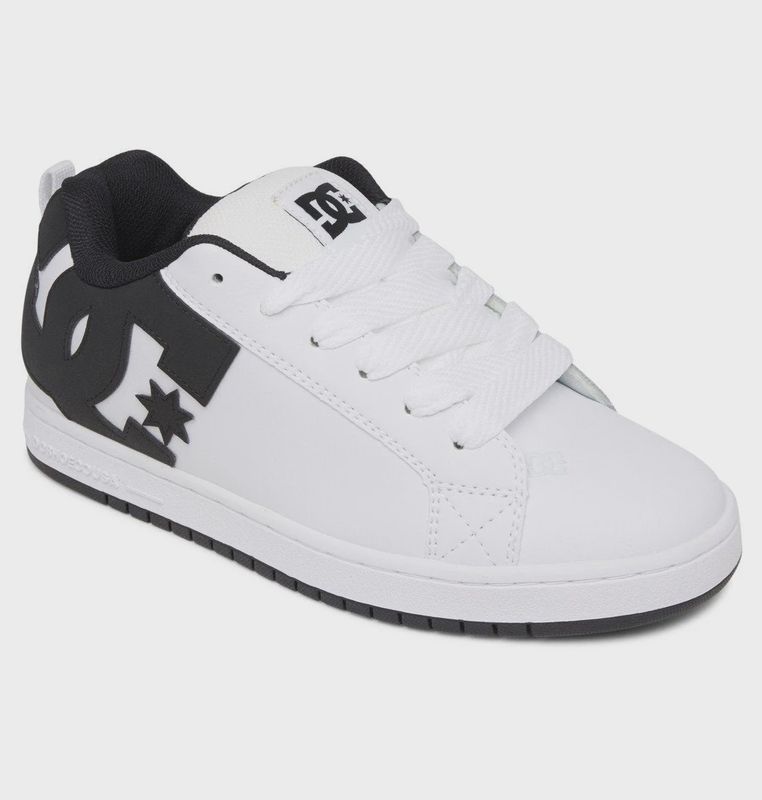 DC Court Graffik White Black