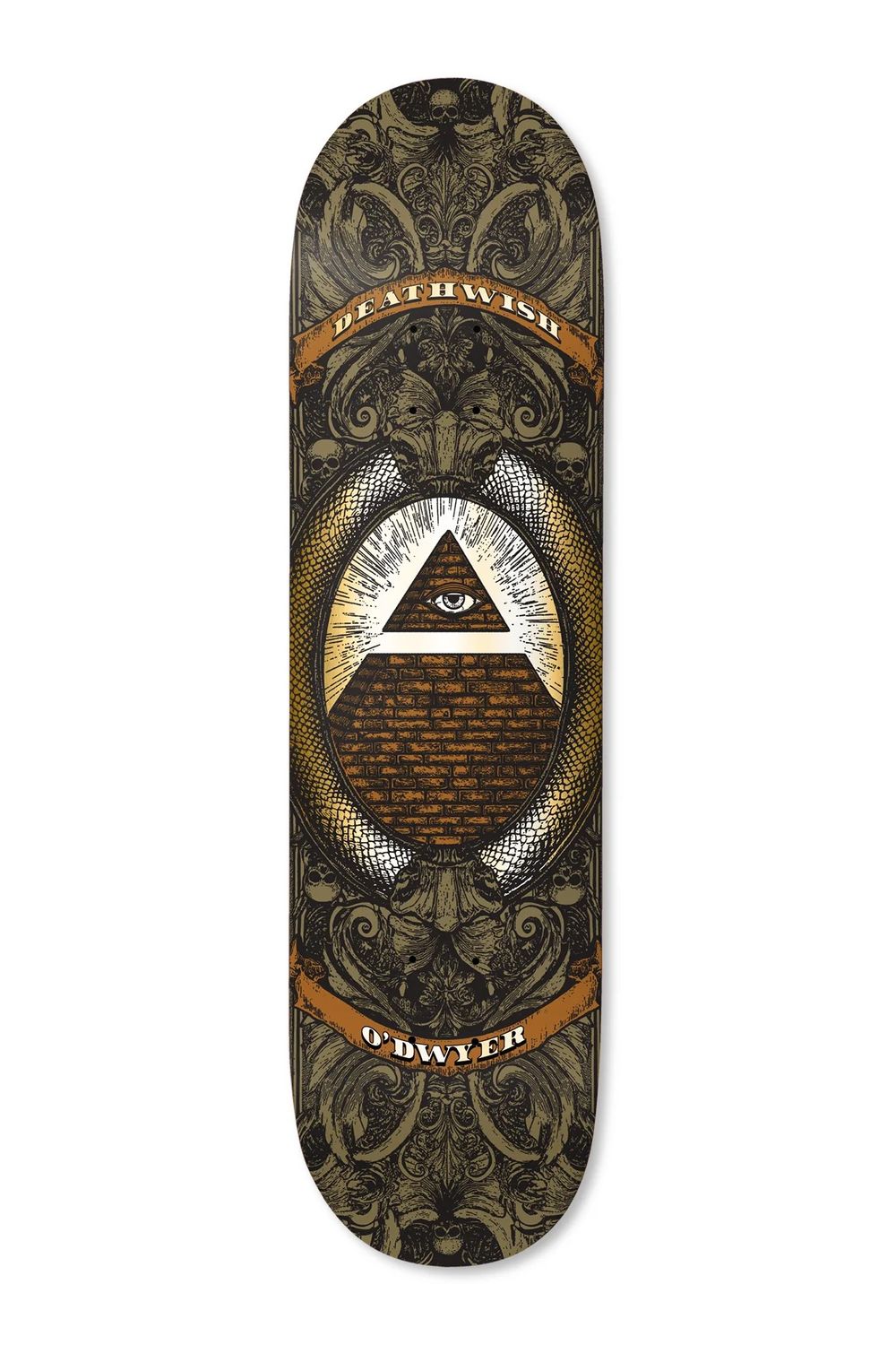 Deathwish O&#39;Dwyer All Seeing 8.5 Deck, Size: 8.5