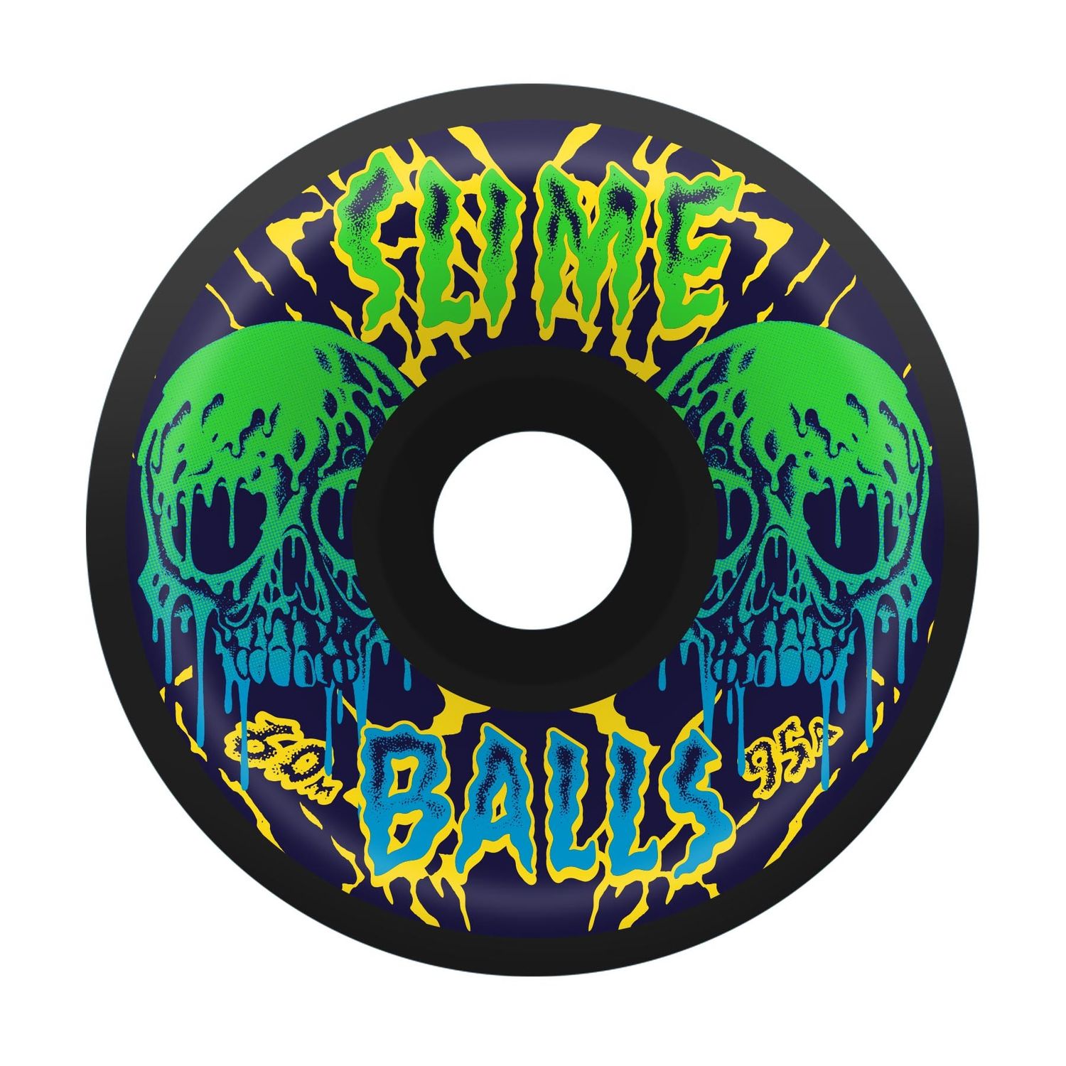 Slim Balls Skull Vomits 95a 60mm, Size: 60mm