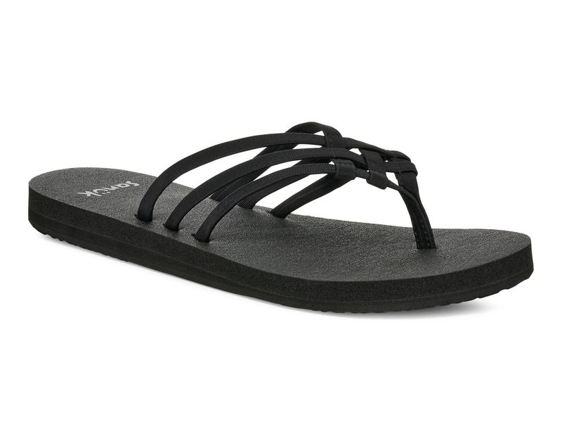 Sanuk Women Yoga Sandy II Black