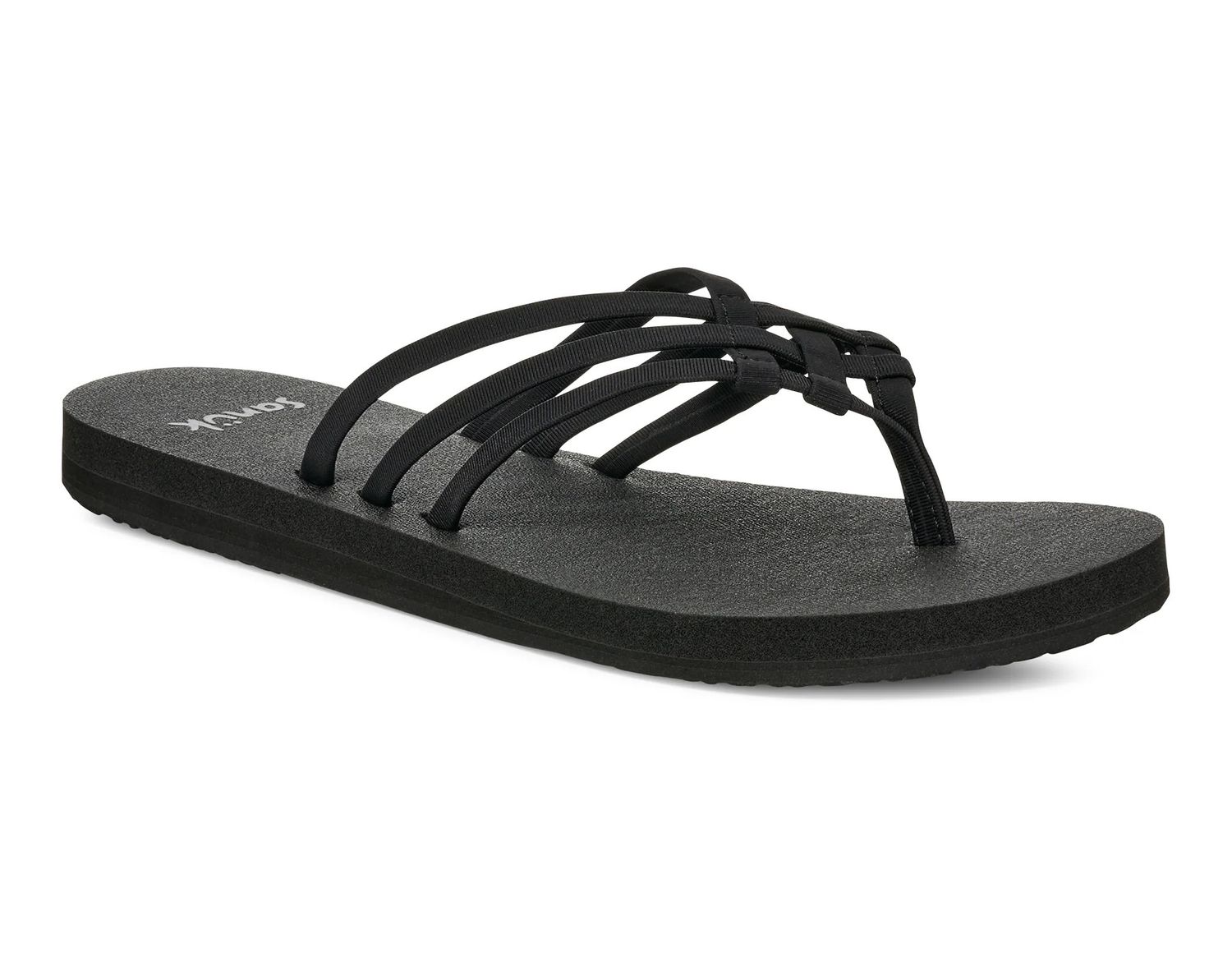Sanuk Women Yoga Sandy II Black, Size: 5