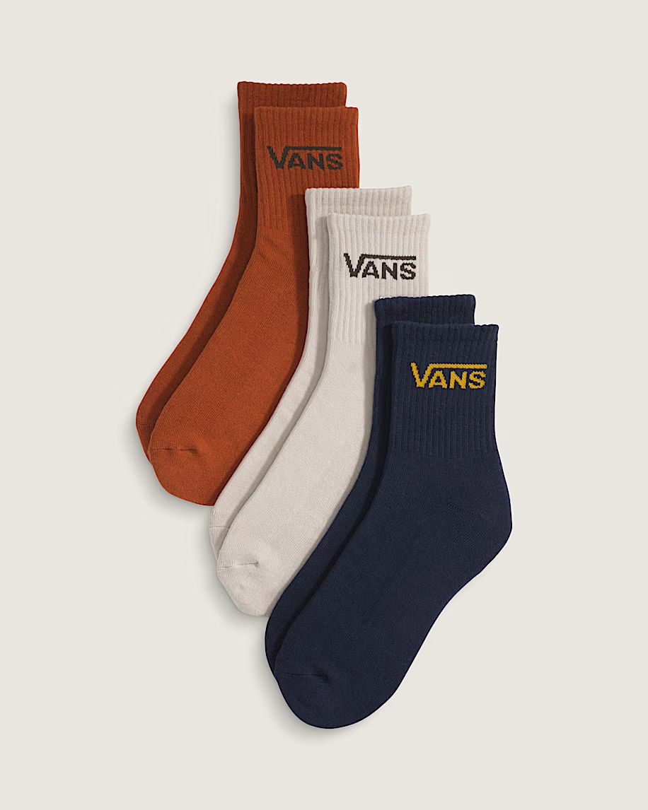 Vans Classic Half Crew Parisian Night 3-Pack, Size: M