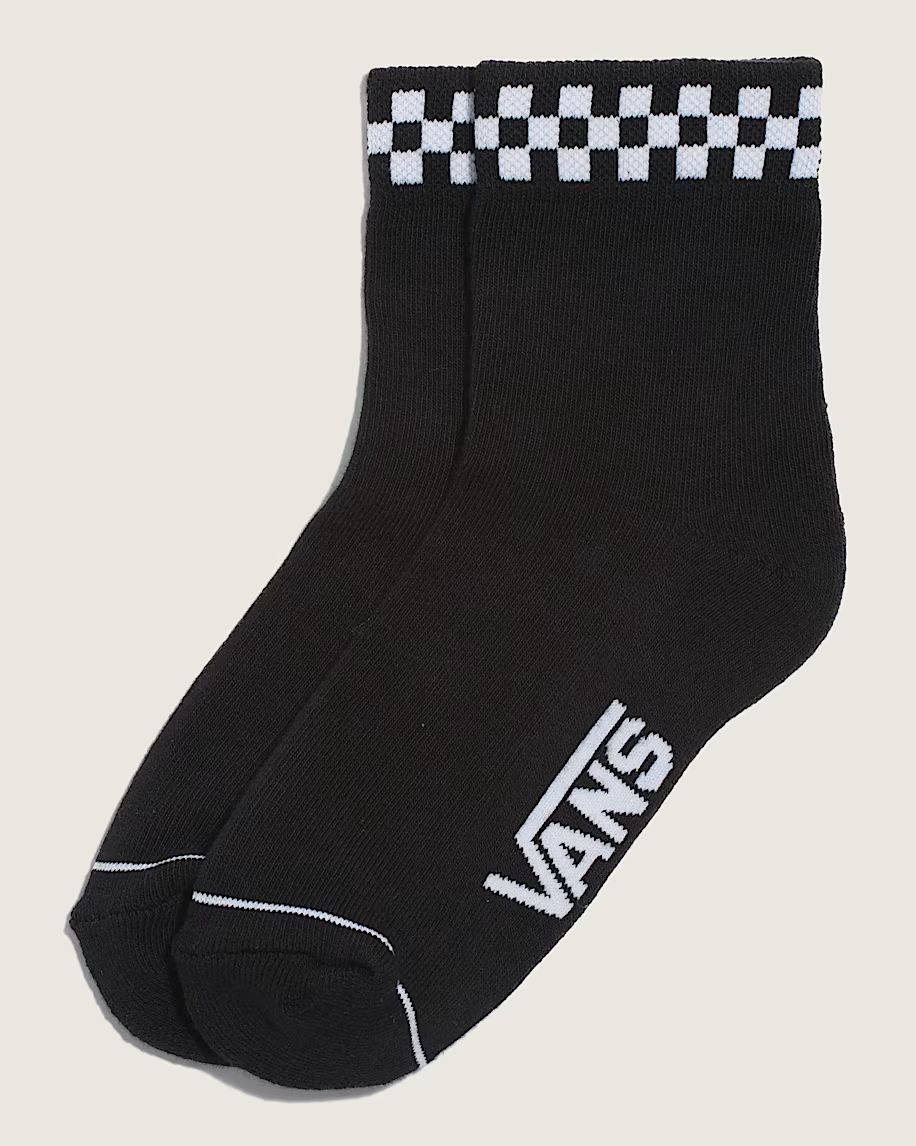 Vans Peek-a-Check Half Crew Sock, Size: S