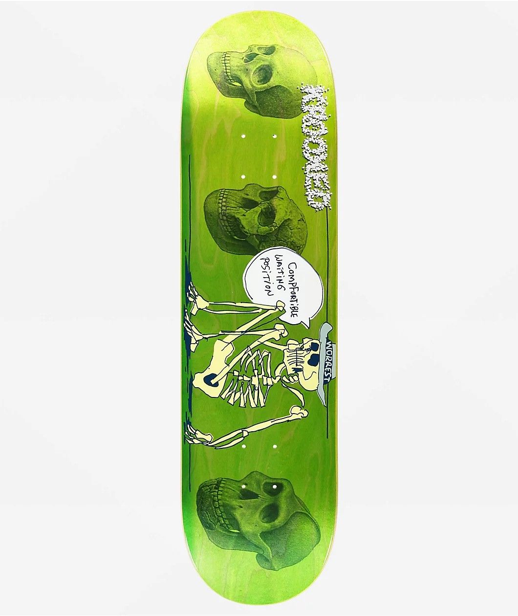 Krooked Worrest Waiting Position 8.25 Deck, Size: 8.25