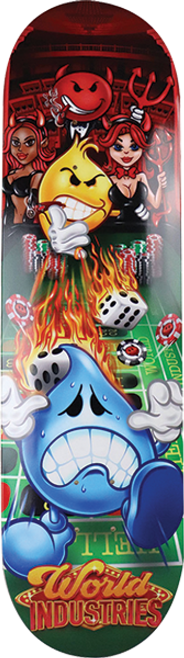 World Industries Casino 8.3 Deck, Size: 8.3