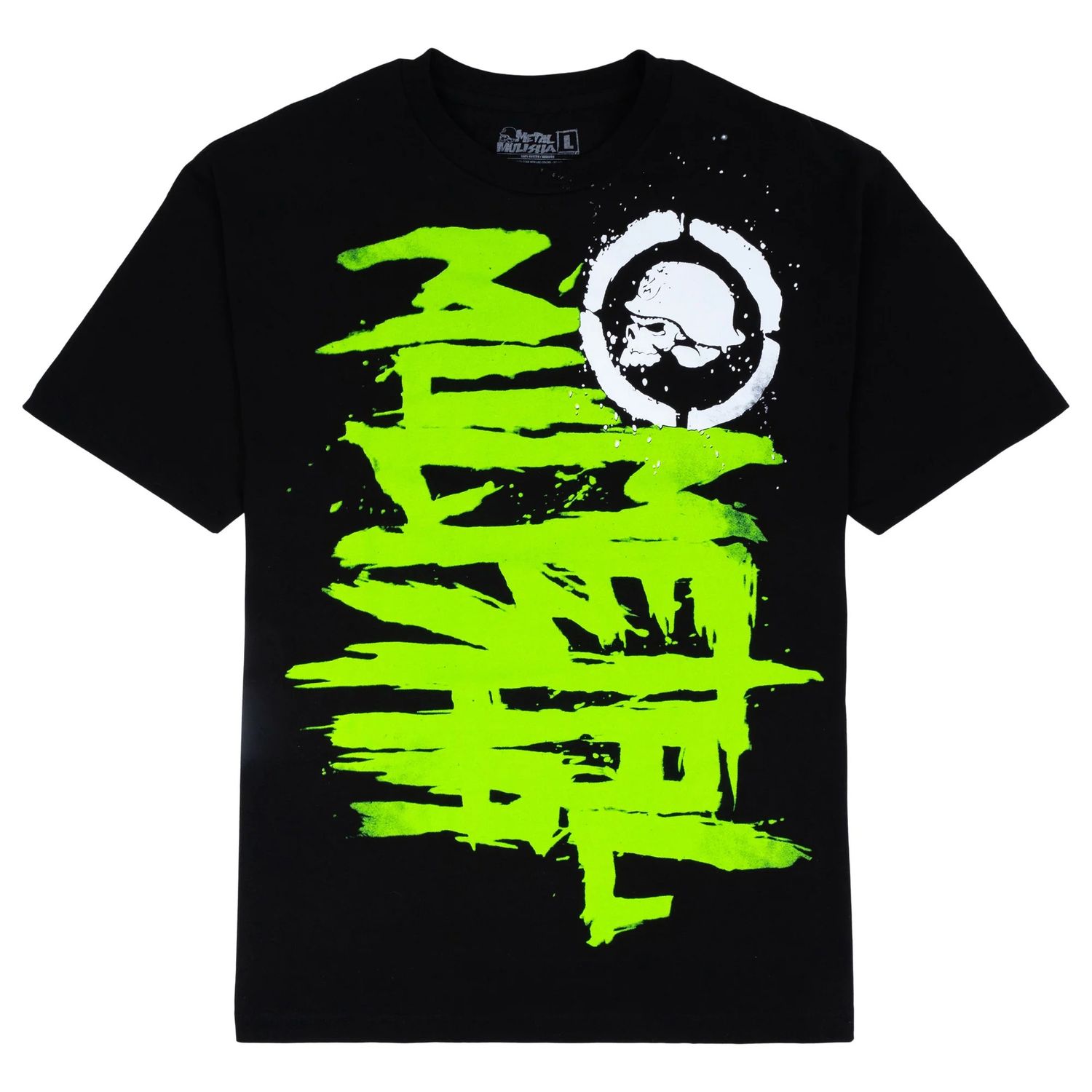 Metal Mulisha Pinkman Tee - Blk/ Green, Size: M