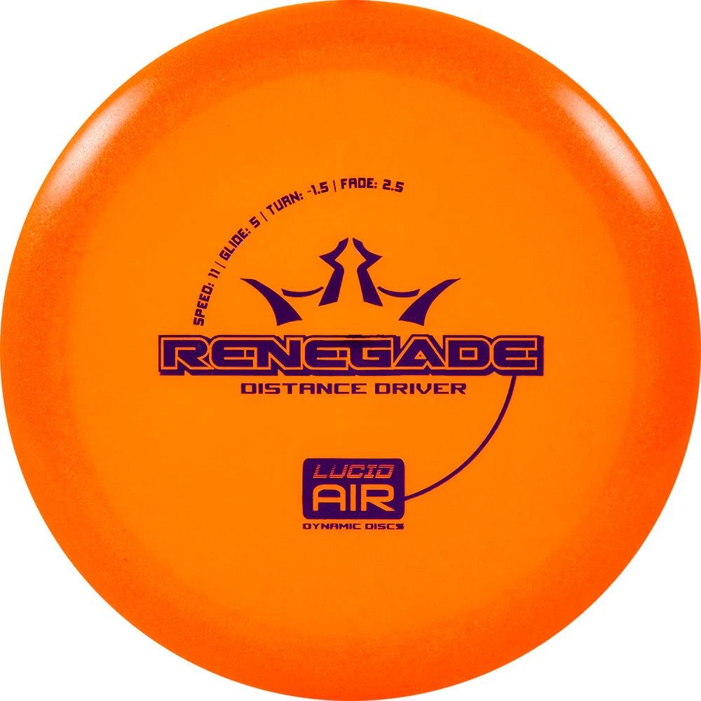 Dynamic Discs Renegade, Type: 160-164g, plastic: LUCID AIR