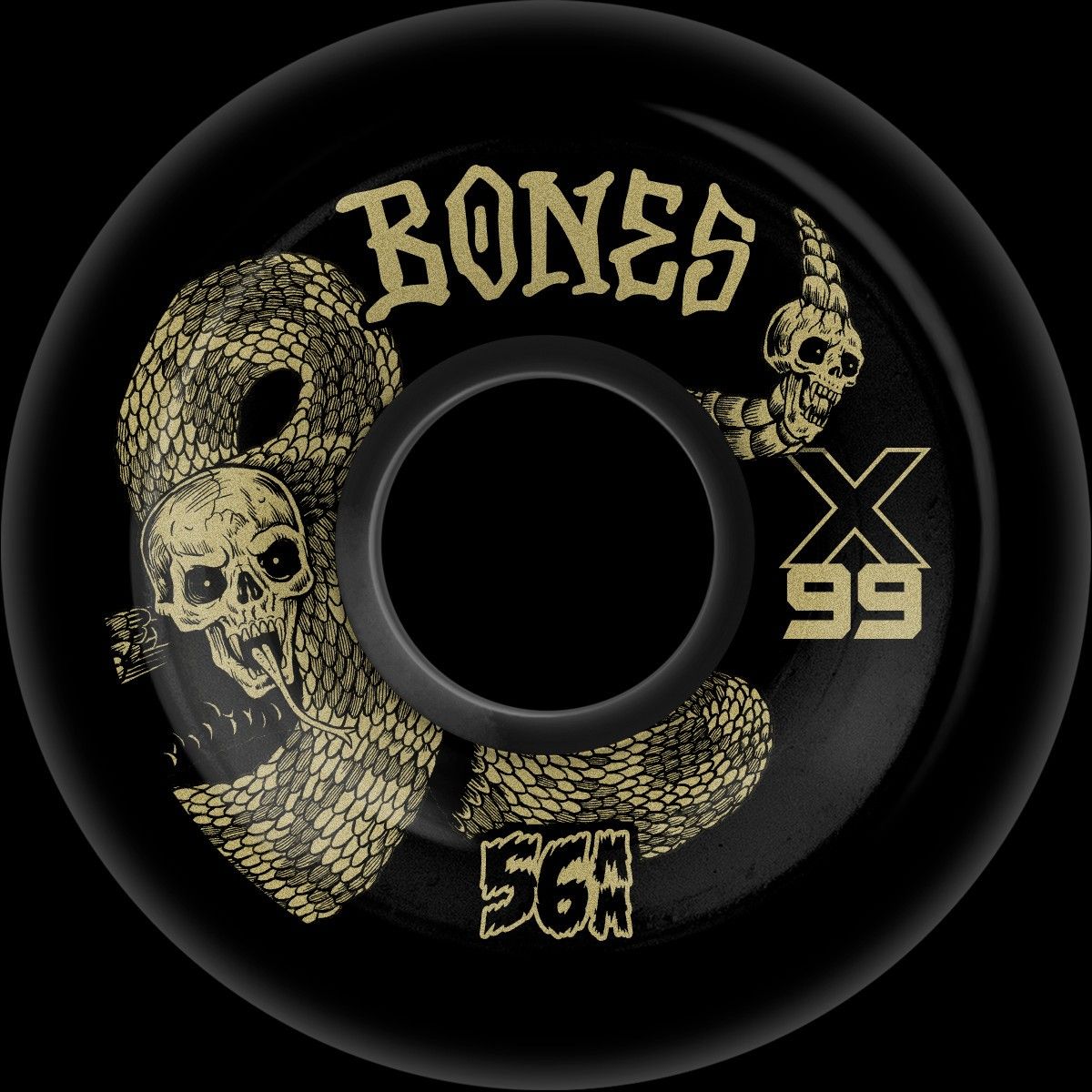 Bones Death Venom 56mm V6 Widecut X-Formula 99A, Size: 56mm