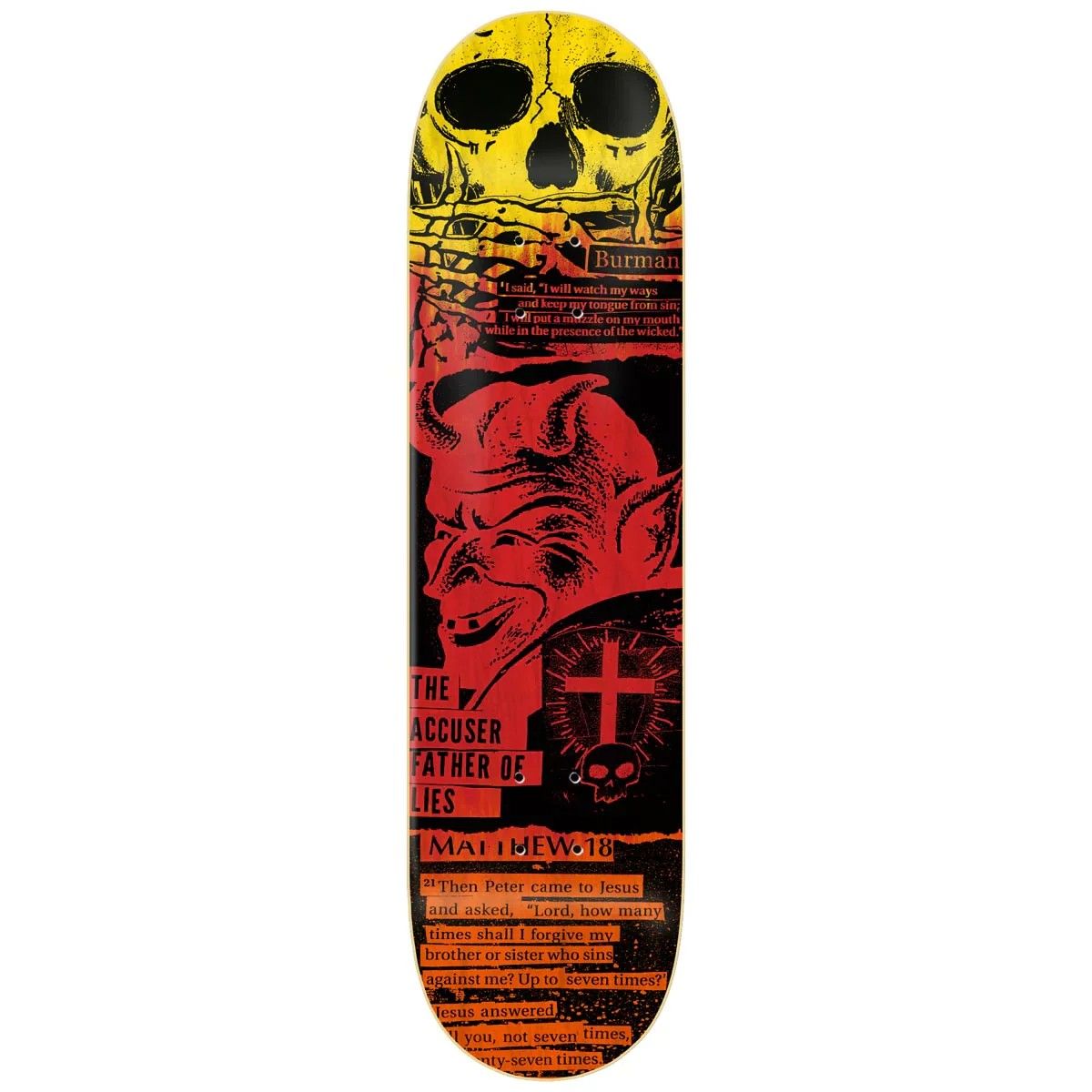 Zero Burman Versus 8.375 Deck, Size: 8.375