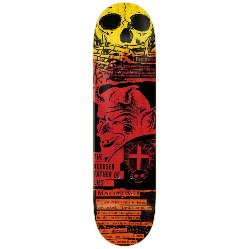 Zero Burman Versus 8.375 Deck