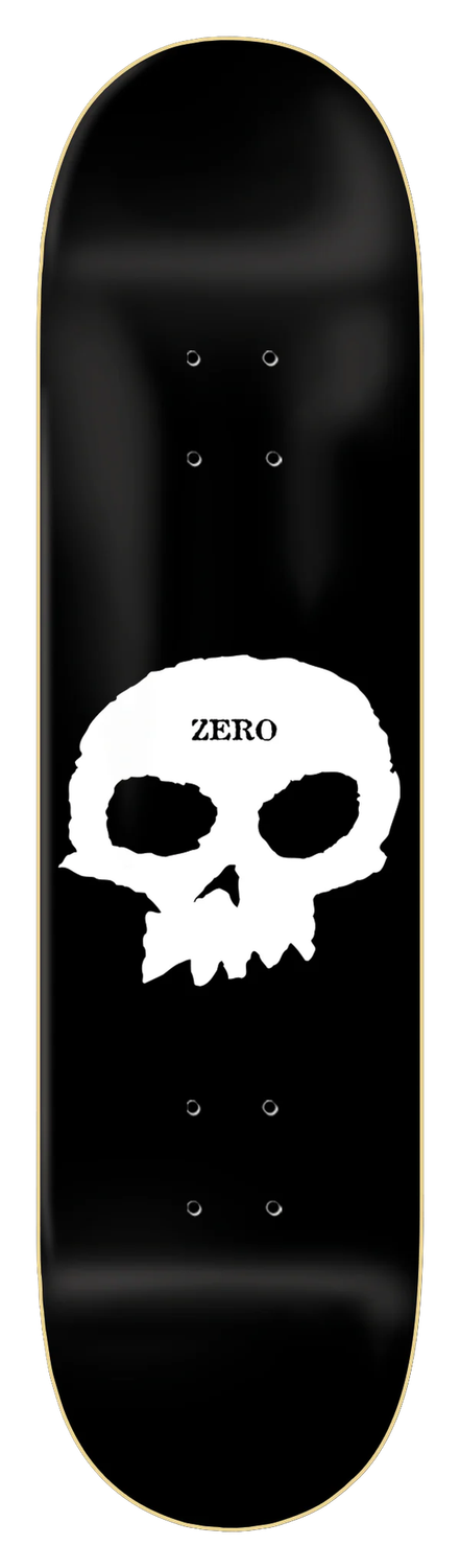 Zero Single Skull 8.5 Deck, Size: 8.5