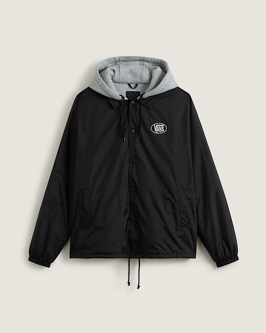 Vans Riley Hooded Coach&#39;s Jacket, Size: XS