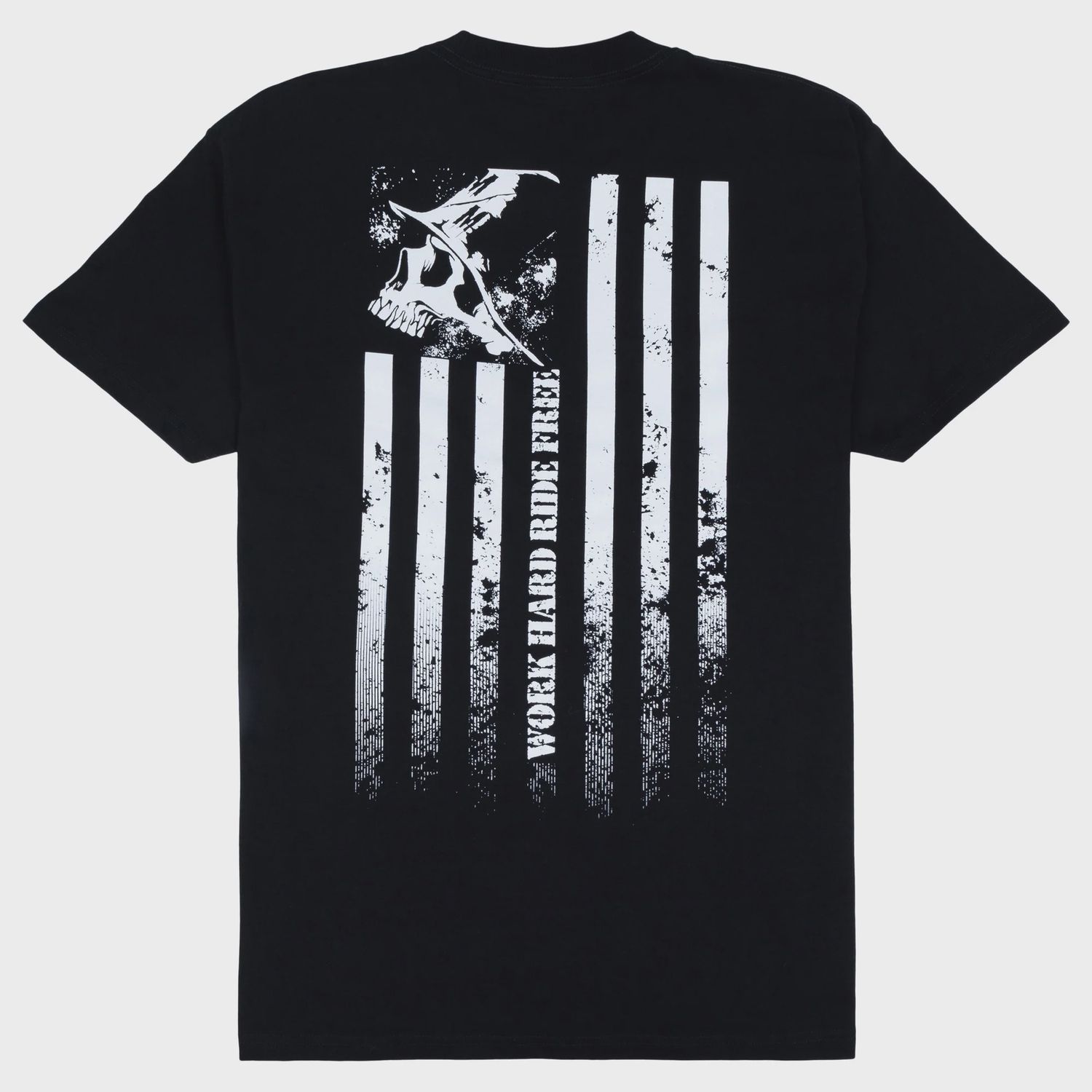 Metal Mulisha Work Hard Ride Free Tee, Size: M