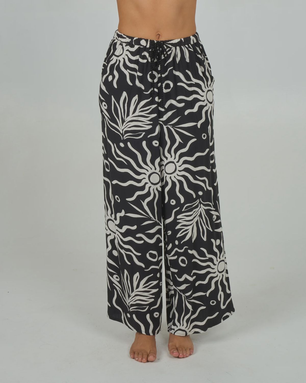 Salty Crew Cabana Pants - Black, Size: XS