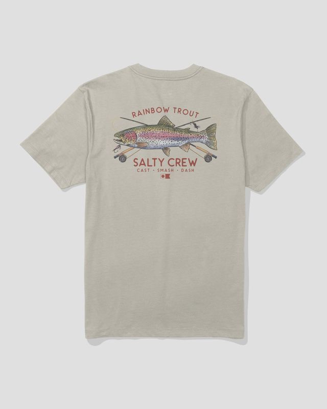 Salty Crew Trout Mount S/S - Bone