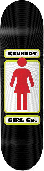 GIRL Kennedy Hypo Girl Deck - 8.37, Size: 8.37