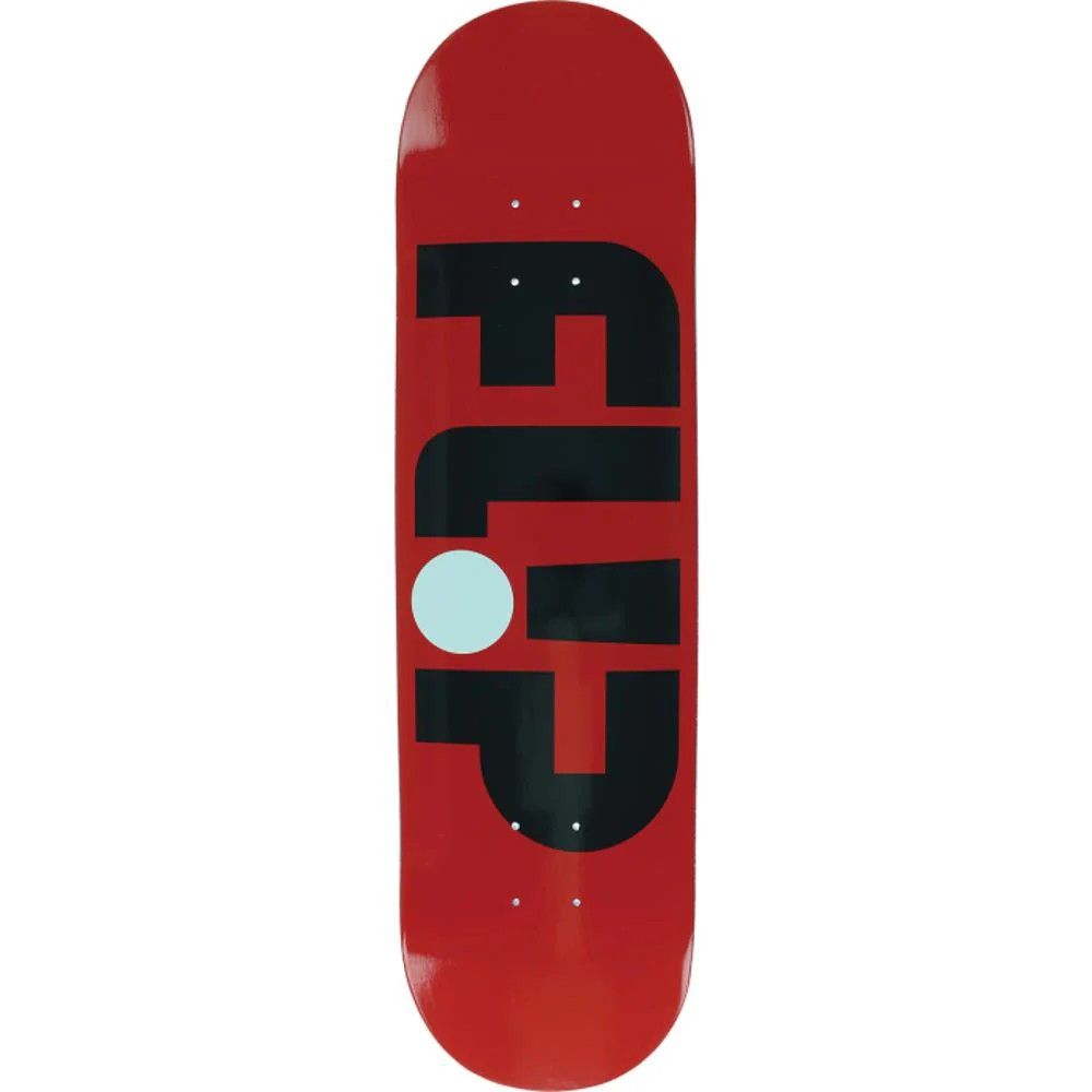 FLIP Odyssey Logo Deck Red - 8.13, Size: 8.13