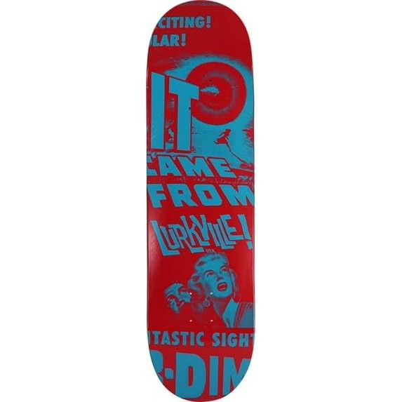 LURKVILLE ICFL Red/ Blue Deck - 8.5, Size: 8.5
