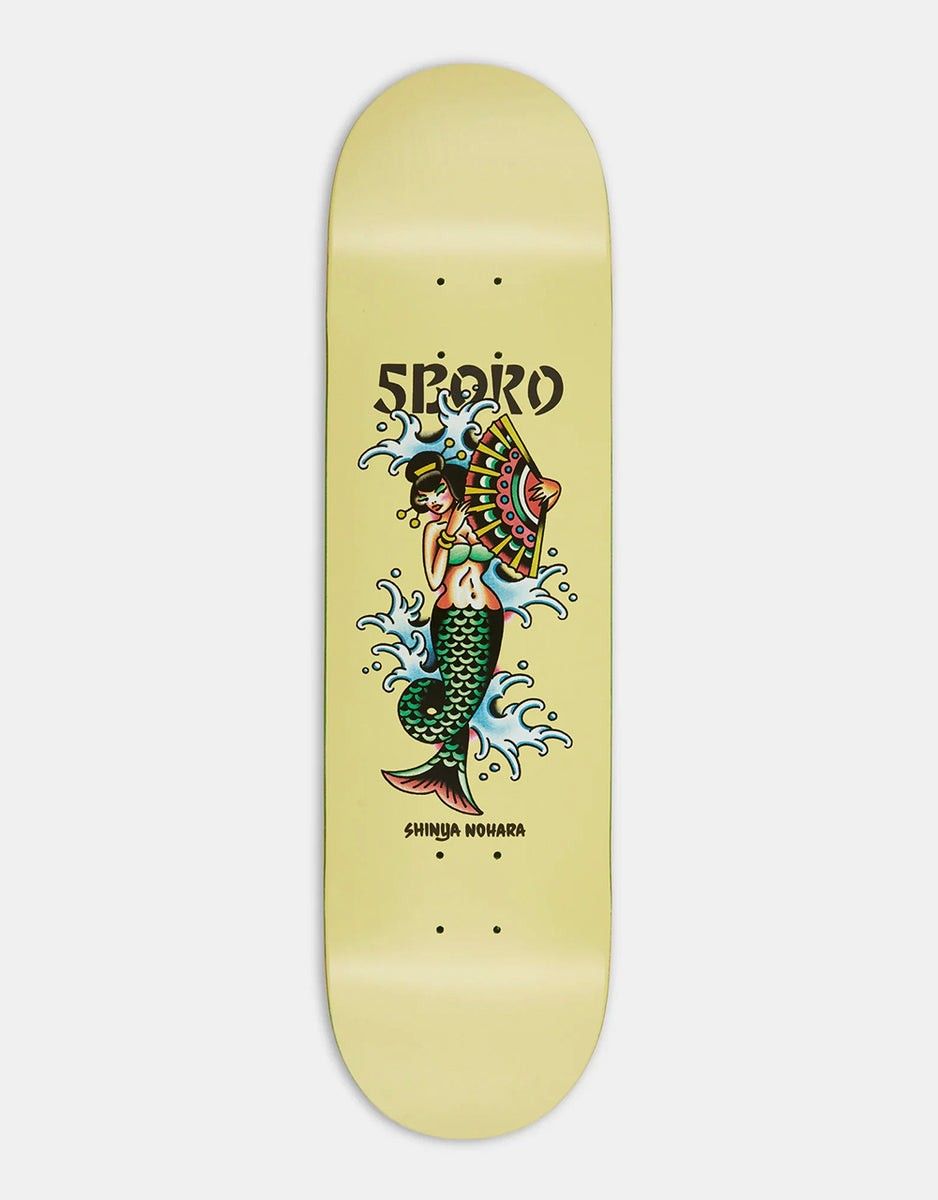 5BORO Nohara Mermaid Deck Yellow - 8.25, Size: 8.25