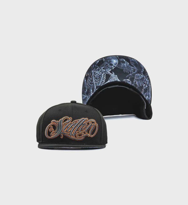 Sullen Eternity Snapback- Black, Size: OS