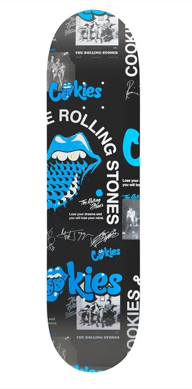 Cookies Rolling Stones Deck 8.375