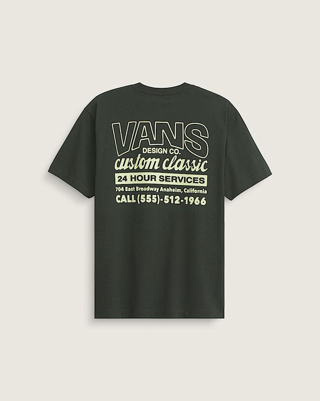 Vans Shop Front SS Tee - Dried Kelp