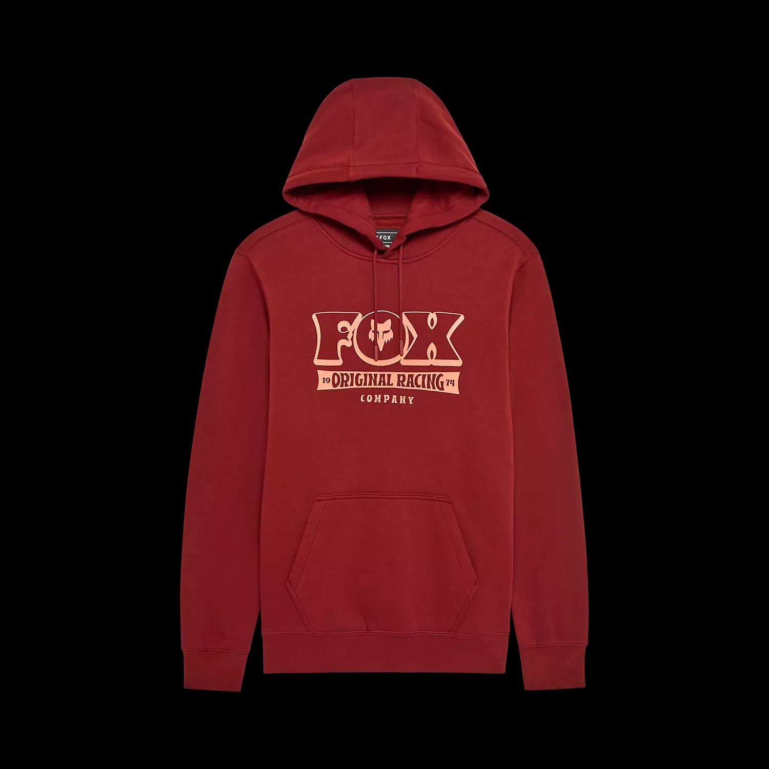 Fox Banner Pullover Hoodie, Size: S