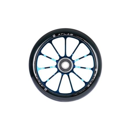 Ethic Atlas Scooter Wheel, Color: Chrome Blue, Size: 110mm