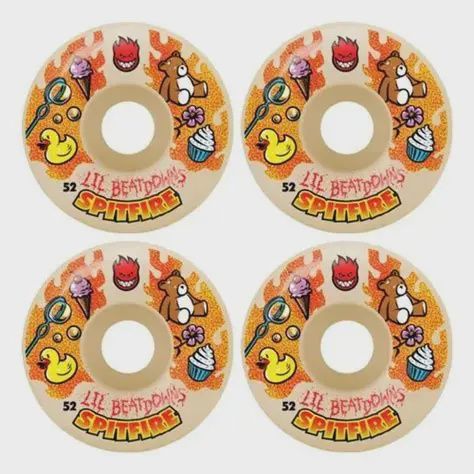 Spitfire F4 99a Classics Lil Beatdown 52mm, Size: 52mm