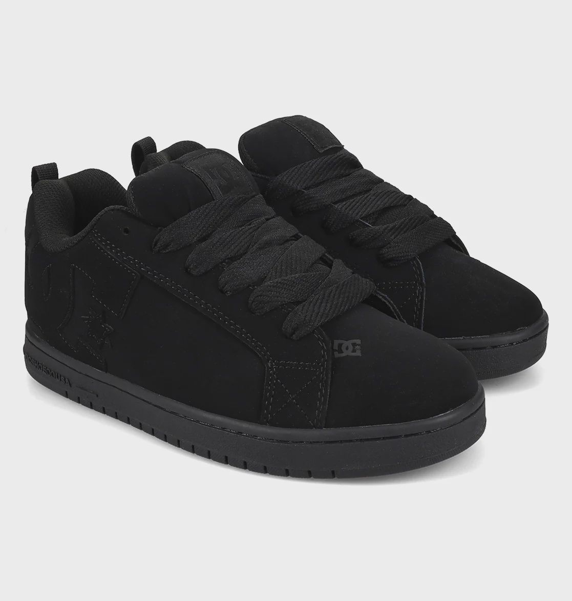DC COURT GRAFFIK SHOE BLK/BLK, Size: 5.5