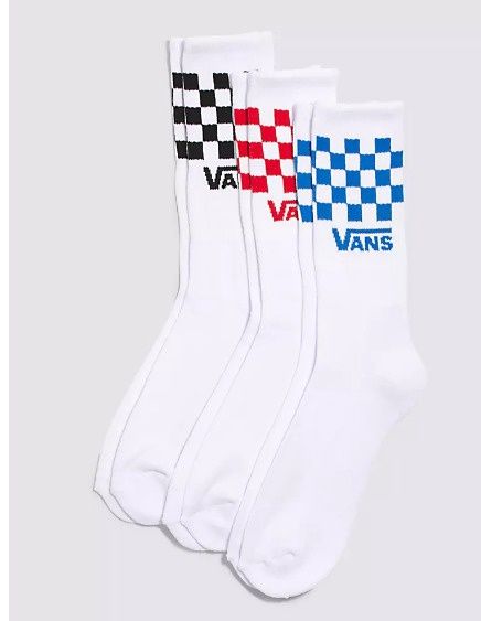 CLASSIC CHECK CREW CLASSIC 3-PACK, Size: M (6.5-9)
