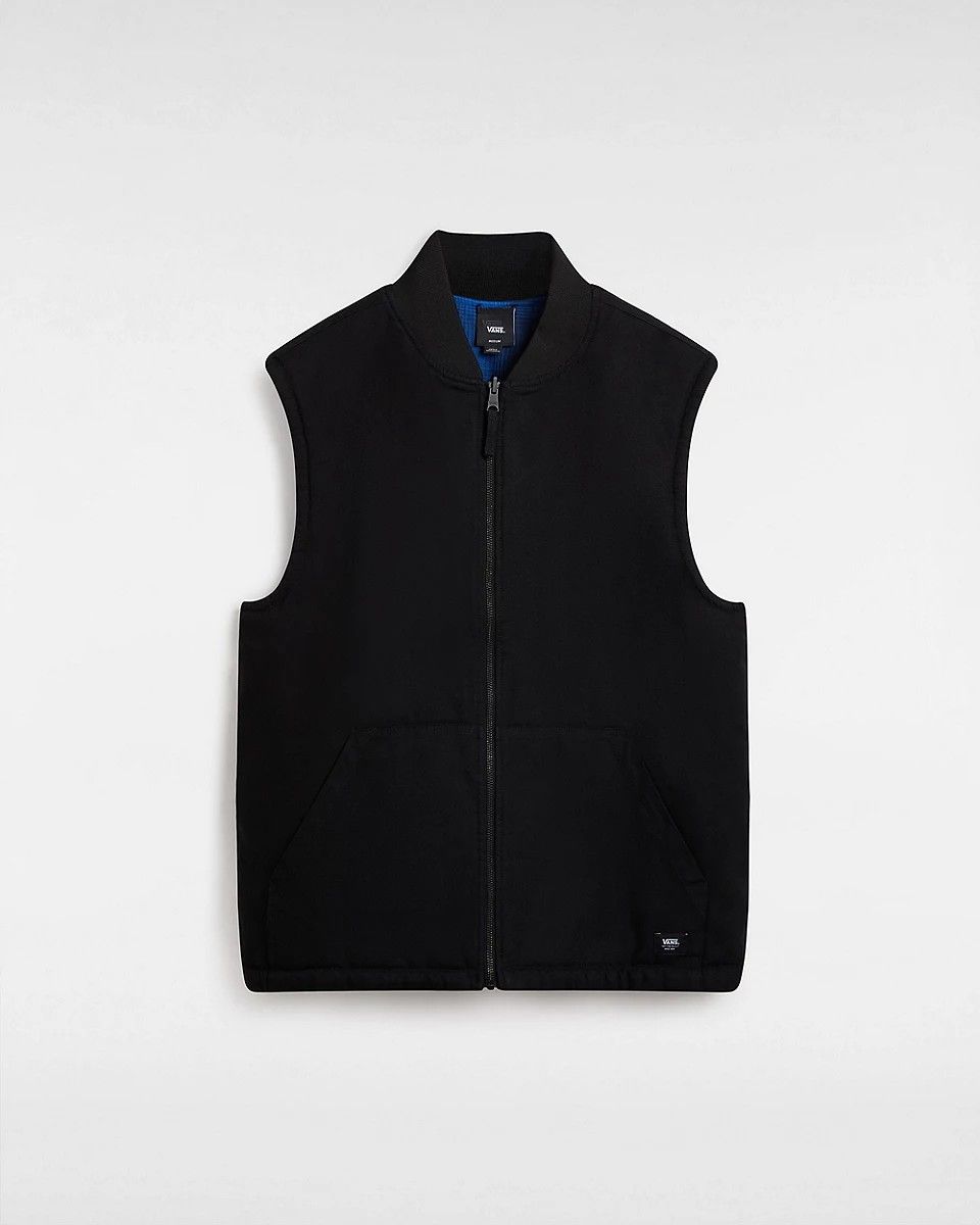 Vans Talbot Reversible Black/ True Blue Vest, Size: S