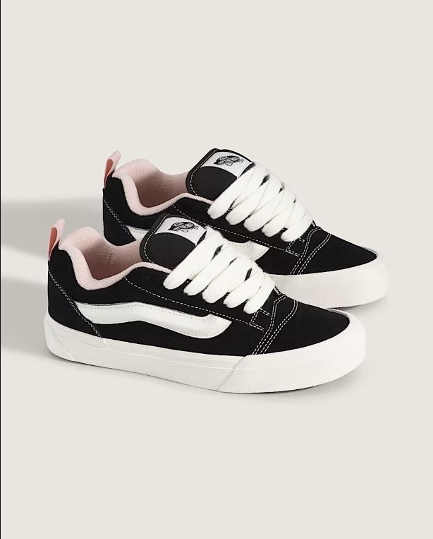 Vans Knu Skool Blk/ White, Size: 4.0
