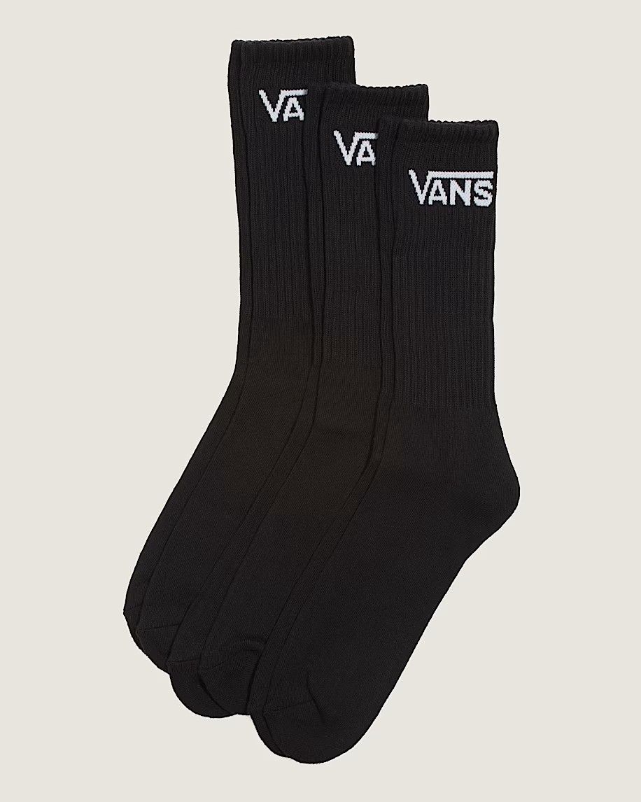 Vans Classic Crew Rox 3-Pack, Size: S (3.5-6)