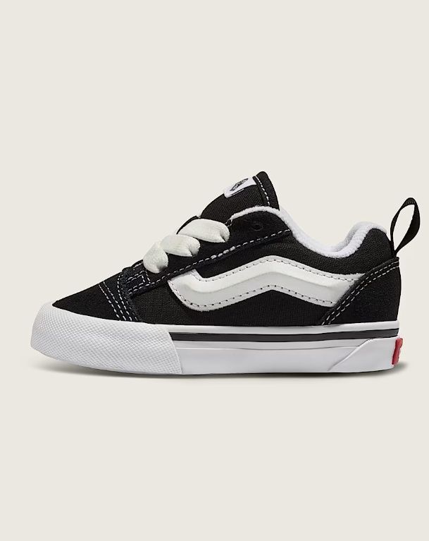 Vans Knu Skool Elastic Lace Toddler, Size: 2.0