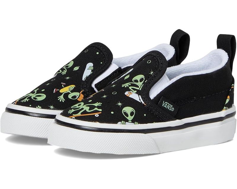Vans Slip On V Glow Cosmic Cruisers Black/Green