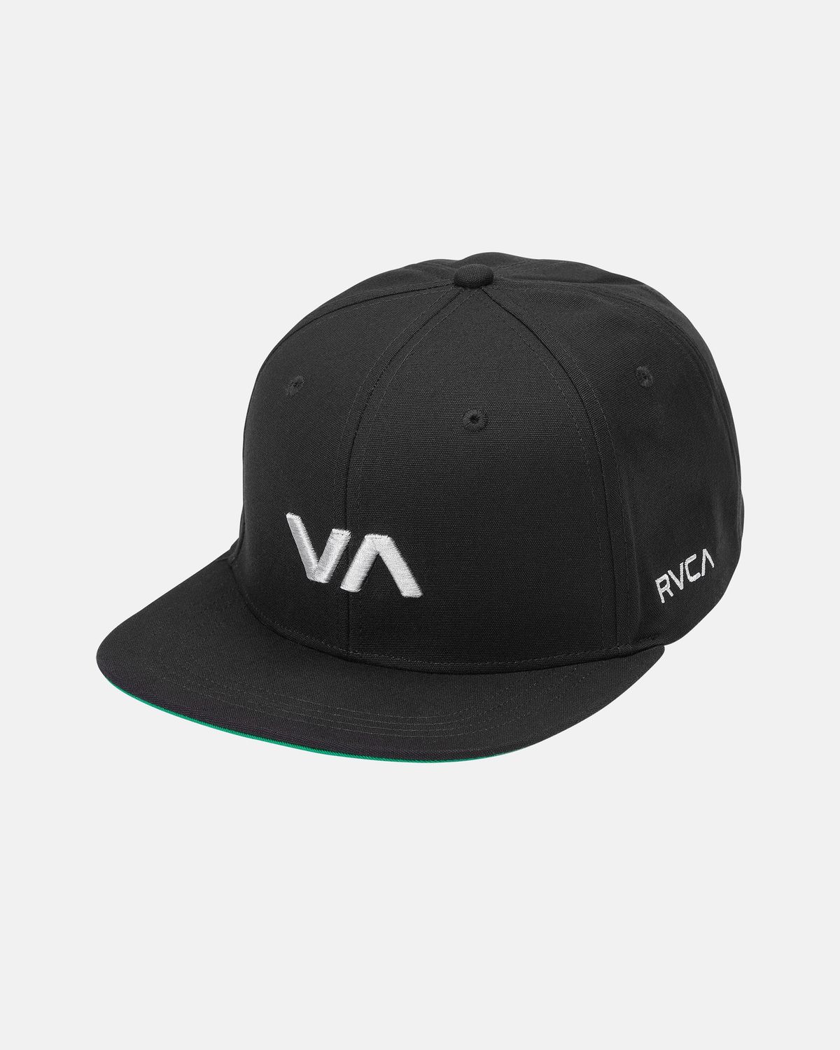 RVCA VA Infield Snapback - Black, Size: OS