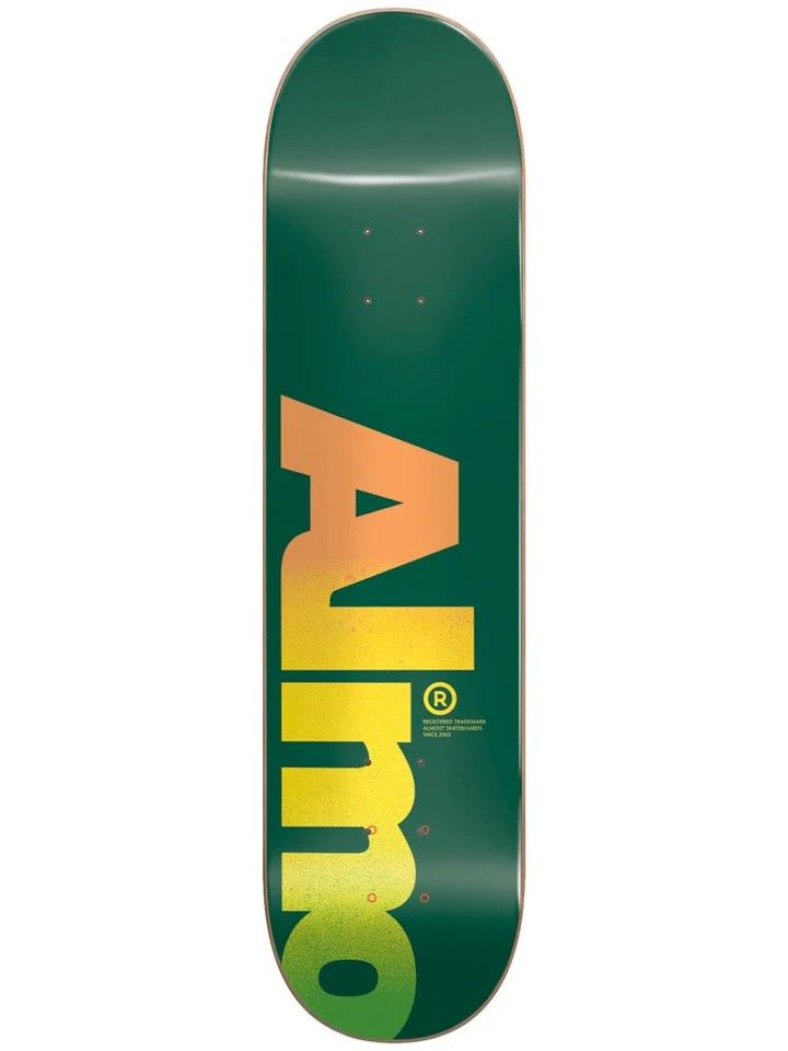 Almost Fall Off 8.25 Deck Green, Size: 8.25