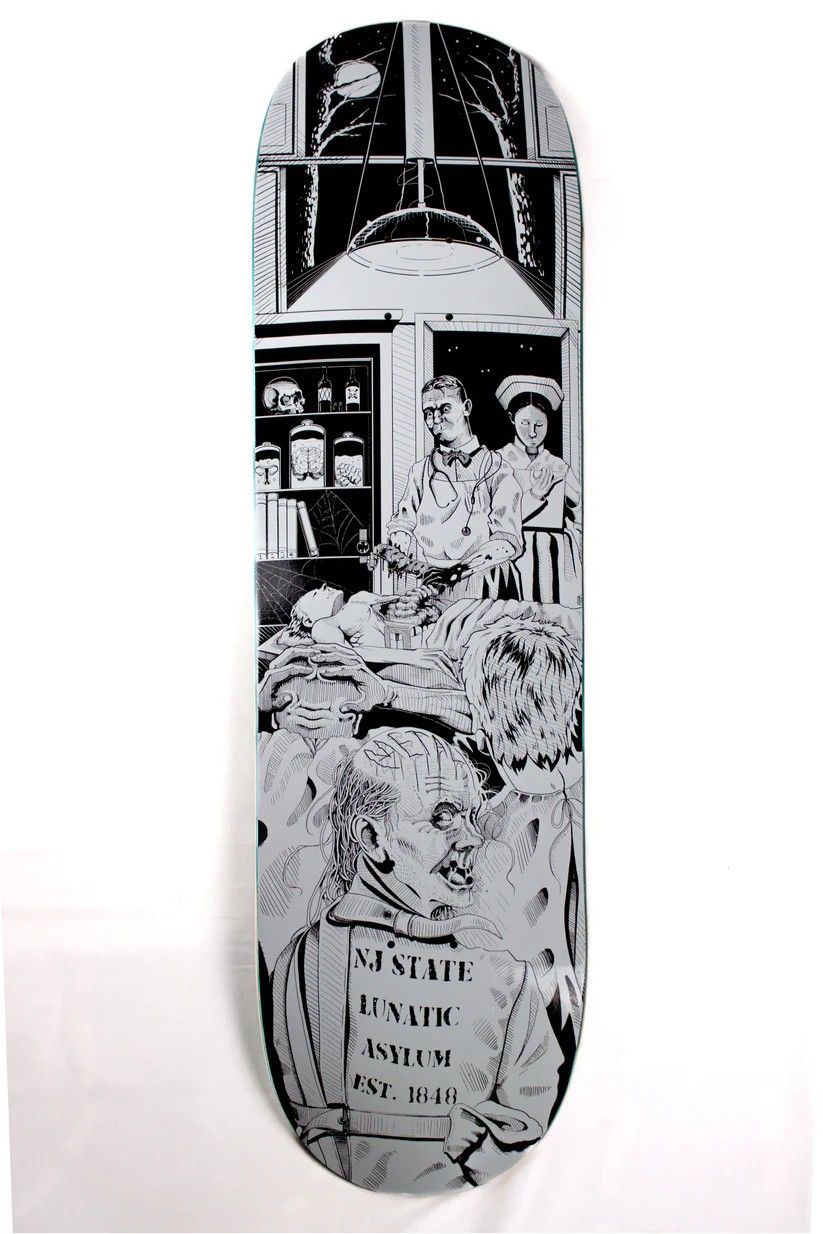 Metal Welcome Home Sanitarium 8.75 Deck, Size: 8.75