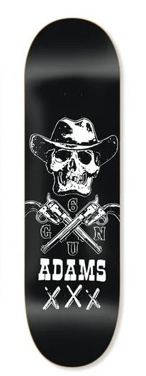 Black Label James Adams SIXGUN 8.75 Deck