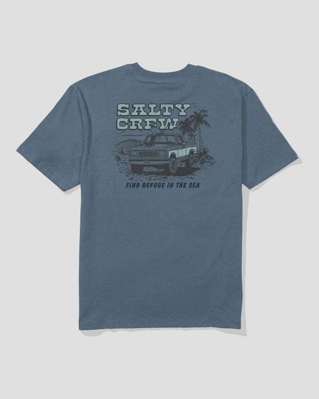 Salty Crew Truck Stop Classic Tee - Slate