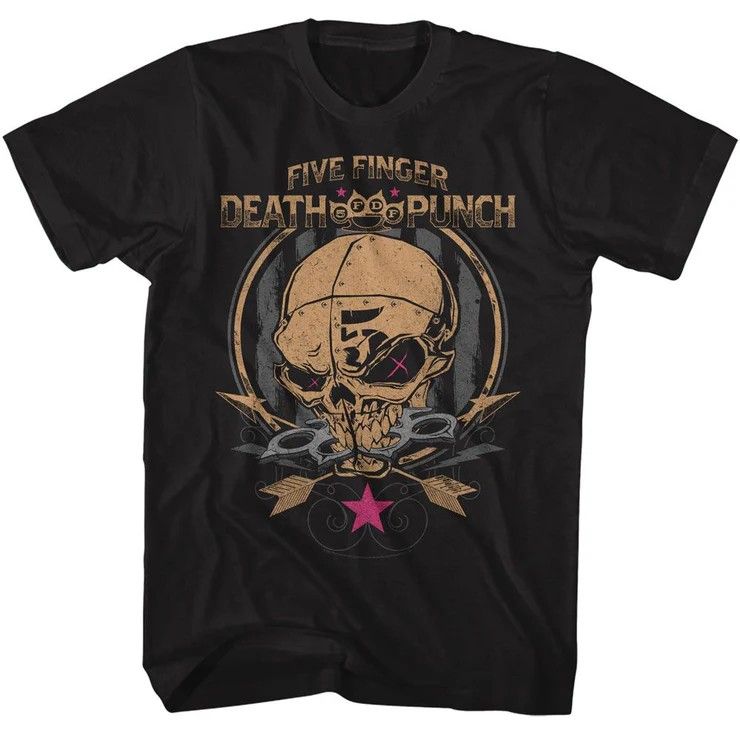 Five Finger Death Punch Skull and Arrows, Size: S